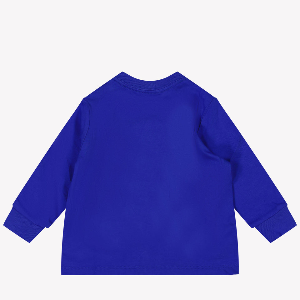 Ralph Lauren Baby Jongens T-Shirt In Cobalt Blauw