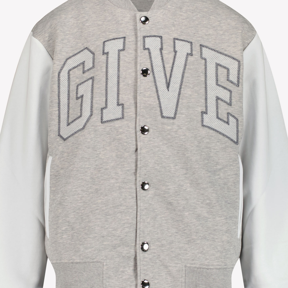 Givenchy Kinder Jongens Vest In Licht Grijs