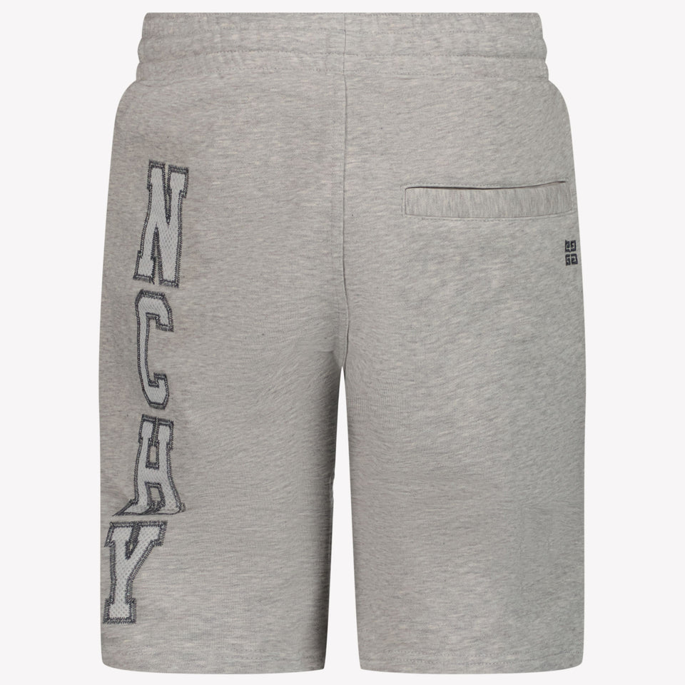 Givenchy Kinder Jongens Shorts In Licht Grijs