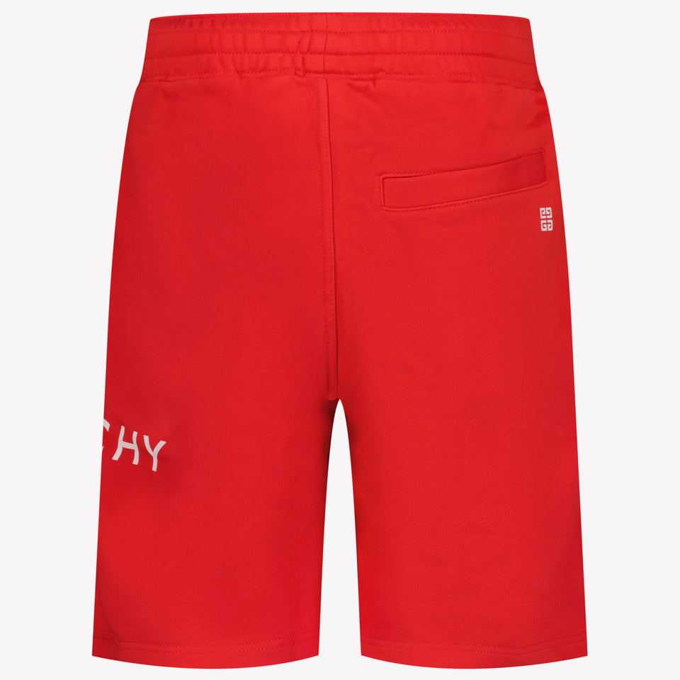 Givenchy Kinder Jongens Shorts In Rood