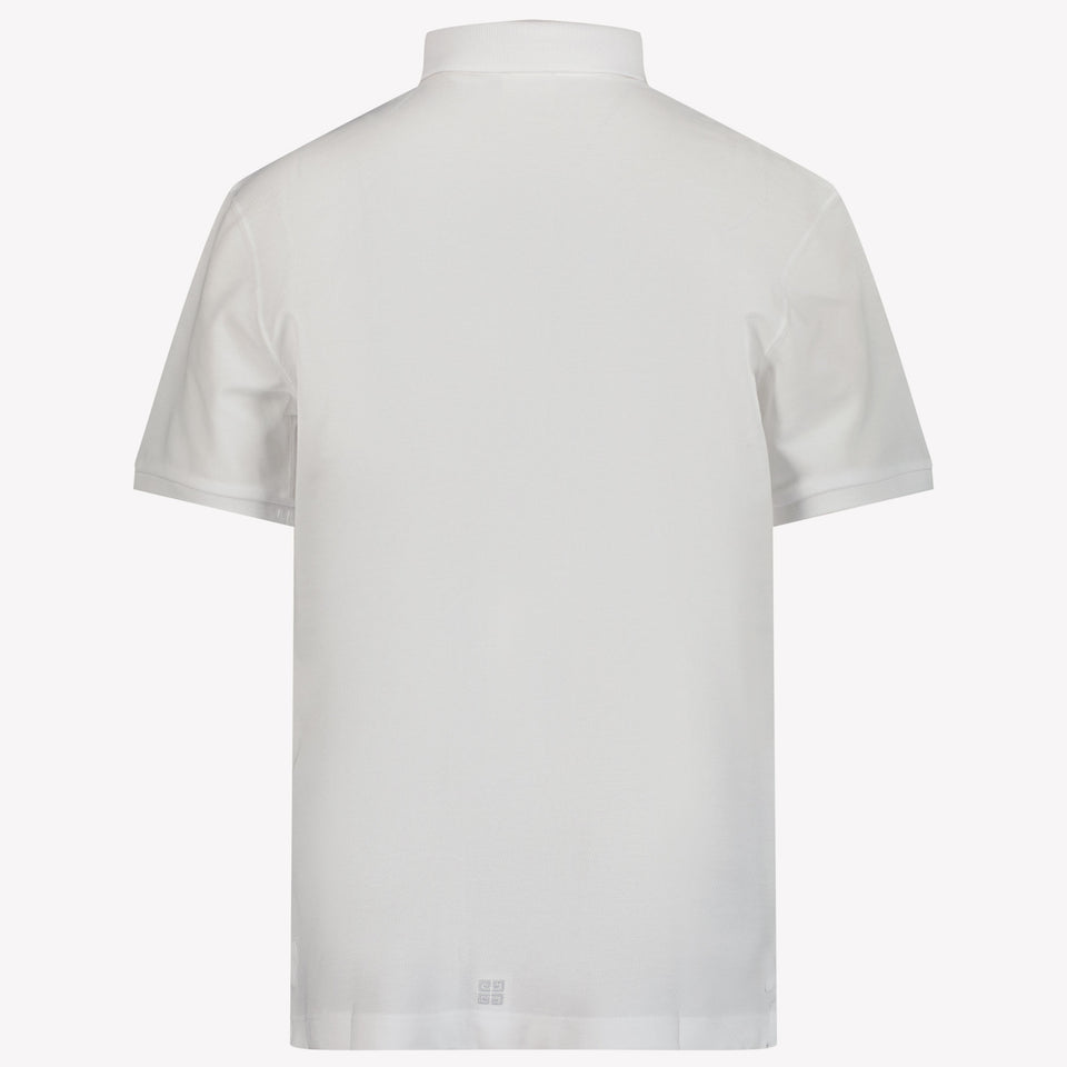 Givenchy Kinder Jongens Polo In Wit