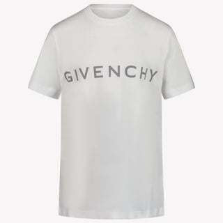 Givenchy Kinder Jongens T-Shirt In Wit