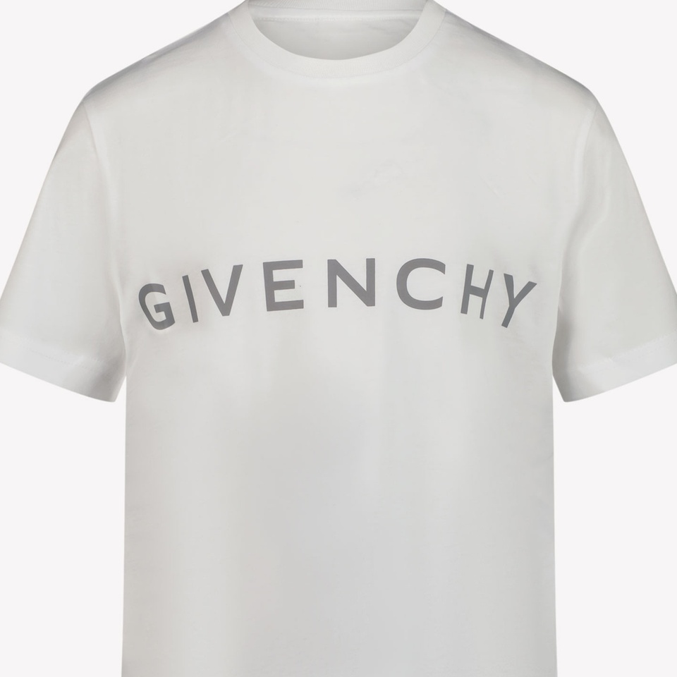 Givenchy Kinder Jongens T-Shirt In Wit