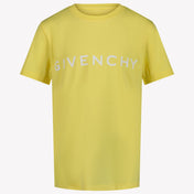 Givenchy Kinder Jongens T-Shirt In Geel