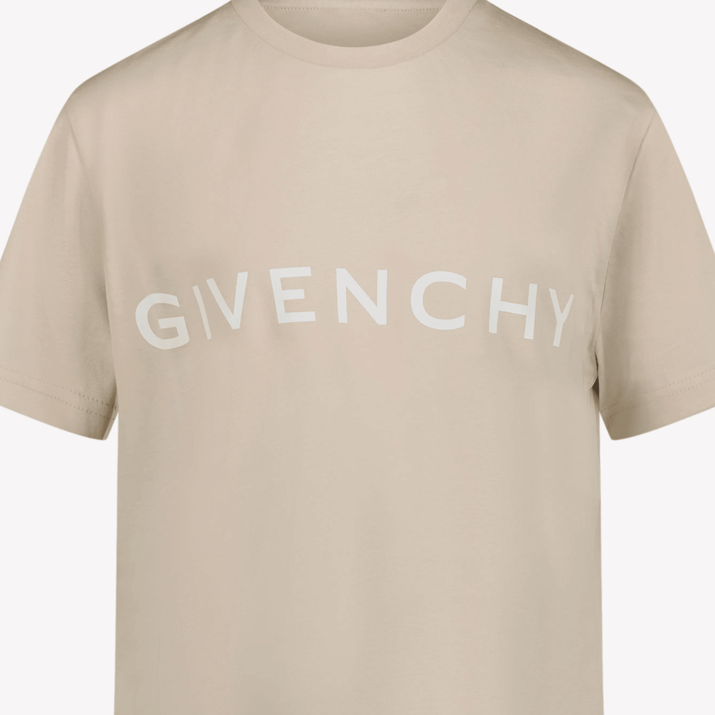 Givenchy Kinder Jongens T-Shirt In Beige