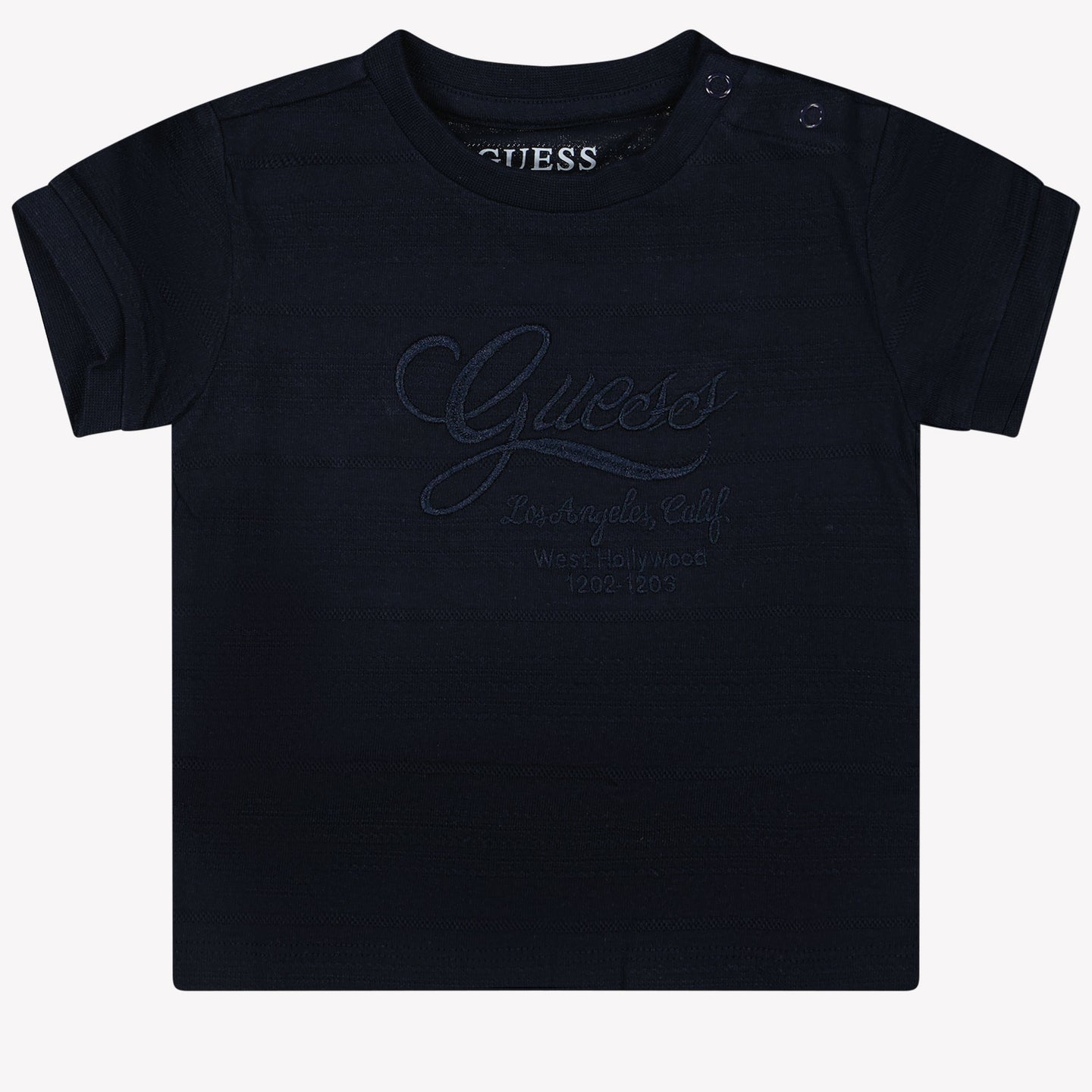 Guess Baby Jongens T-Shirt In Navy