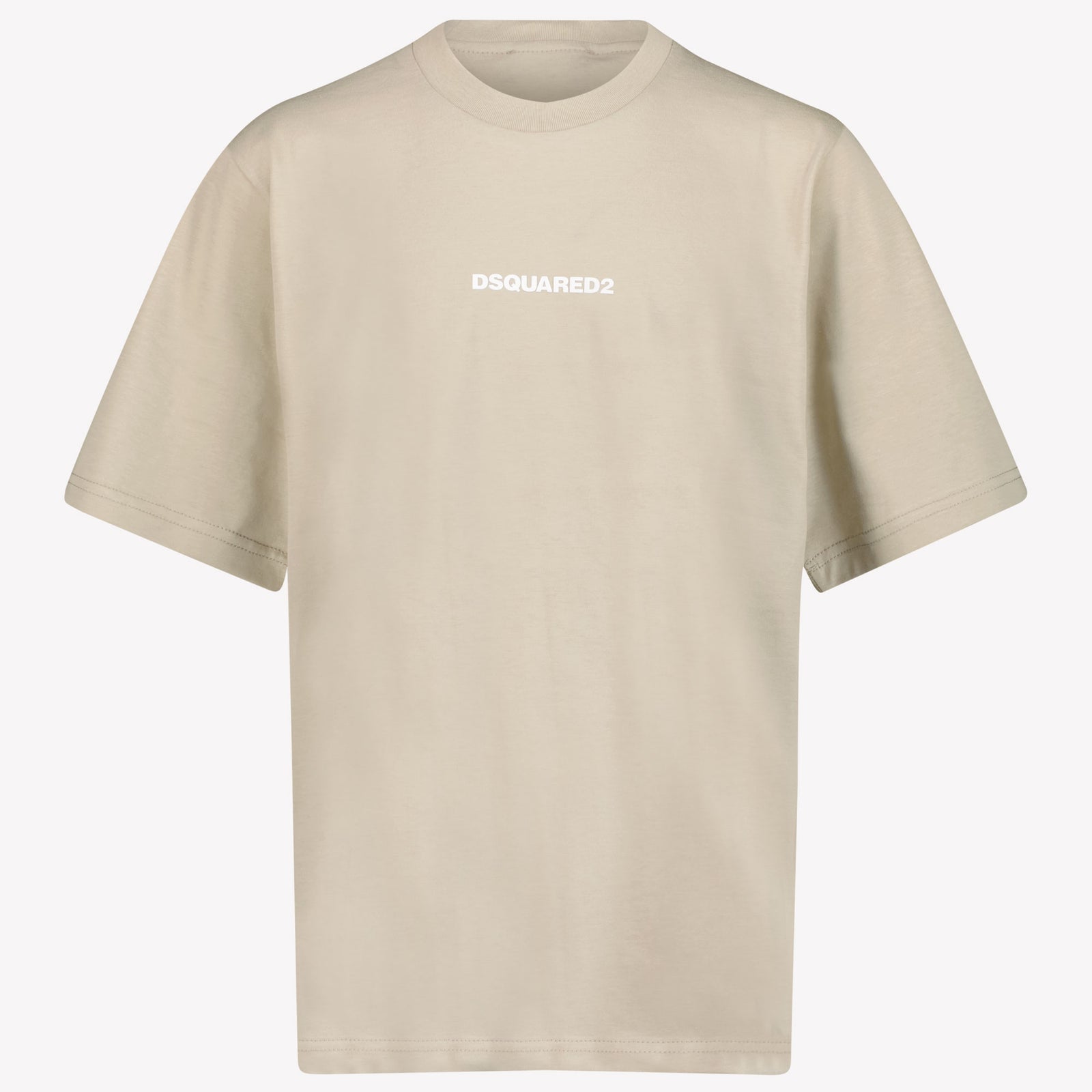 Dsquared2 Kinder Jongens T-Shirt In Beige