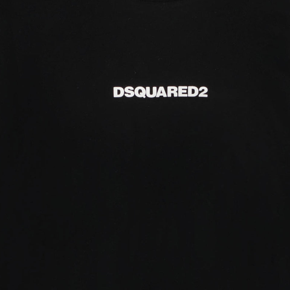 Dsquared2 Kinder Jongens T-Shirt In Zwart