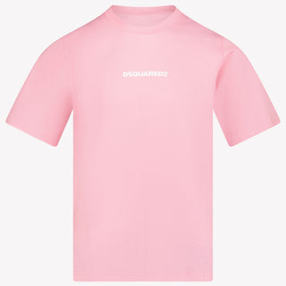 Dsquared2 Kinder Jongens T-Shirt In Roze