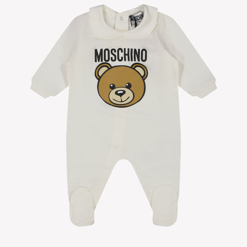 Moschino Baby Unisex Boxpakje In Off White