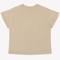 Moschino Baby Meisjes T-Shirt In Beige
