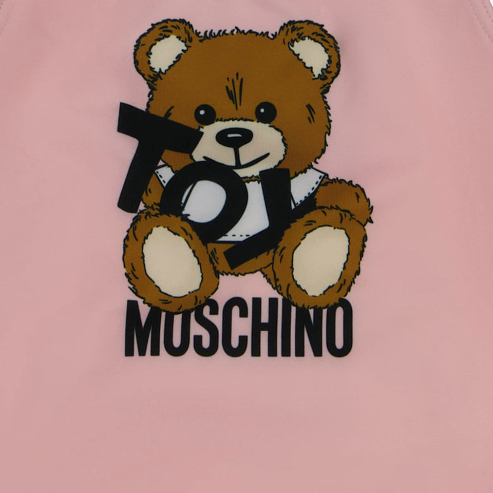 Moschino Baby Meisjes Zwemkleding In Licht Roze