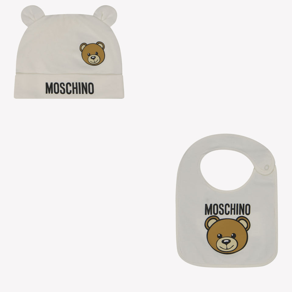 Moschino Baby Unisex Accessoire In Off White