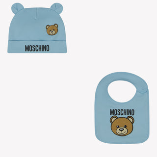 Moschino Baby Unisex Accessoire In Licht Blauw