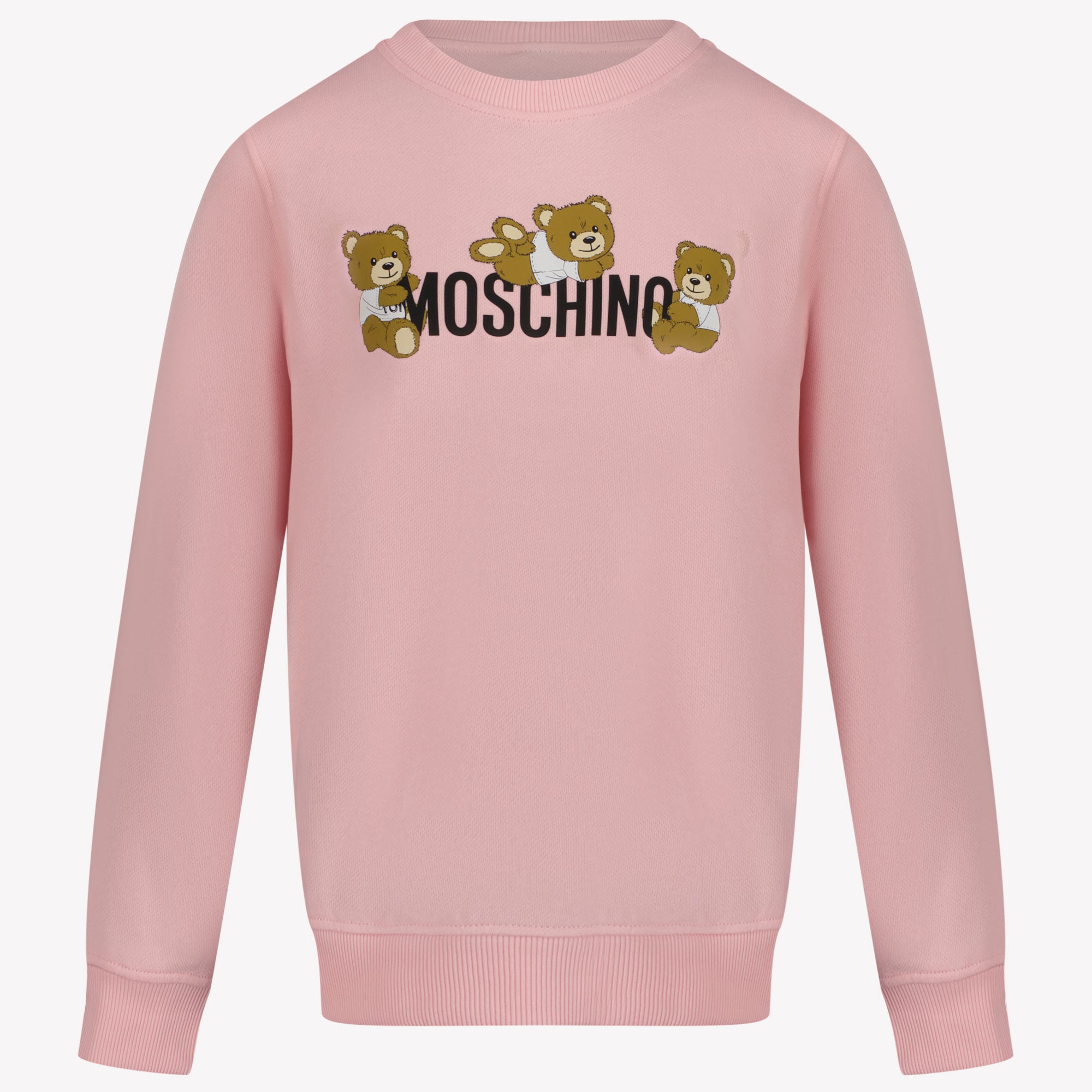Moschino Kinder Meisjes Trui In Licht Roze