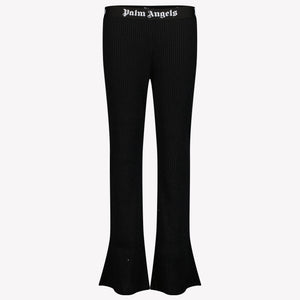 Palm Angels Kinder Meisjes Broek In Zwart