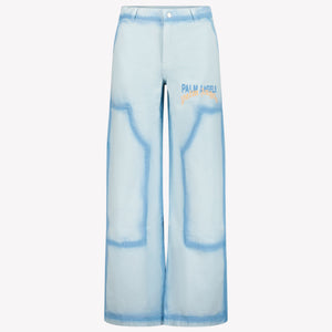 Palm Angels Kinder Jongens Broek In Licht Blauw