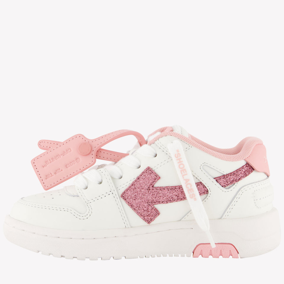 Off-White Meisjes Sneakers In Licht Roze