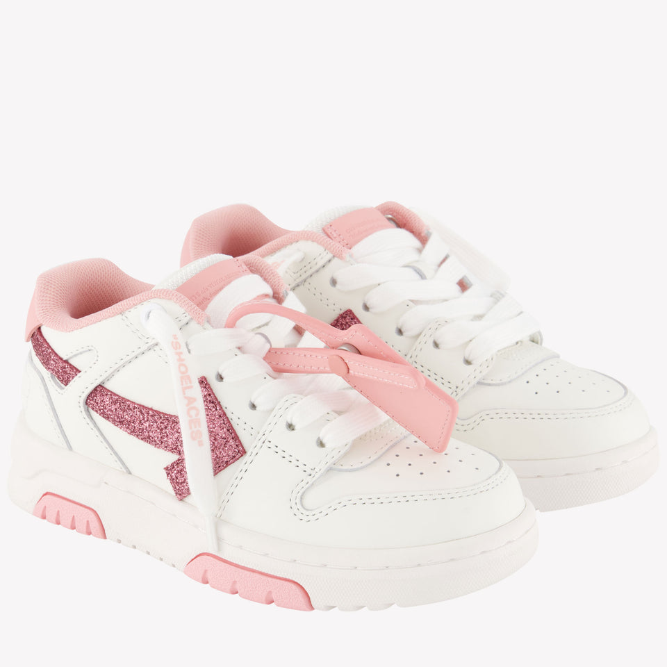 Off-White Meisjes Sneakers In Licht Roze