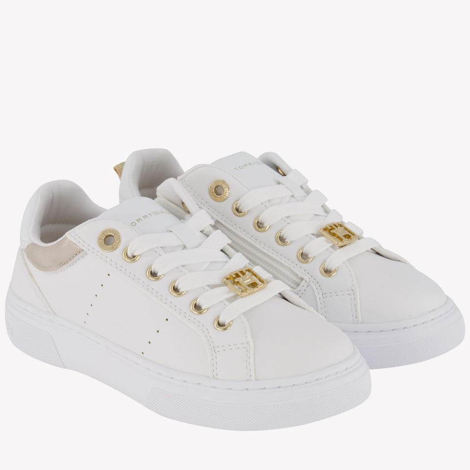 Tommy Hilfiger Meisjes Sneakers In Wit