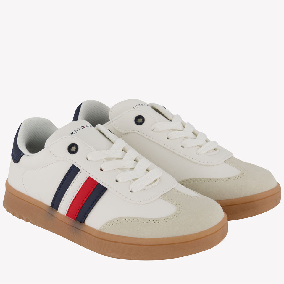 Tommy Hilfiger Jongens Sneakers In Wit