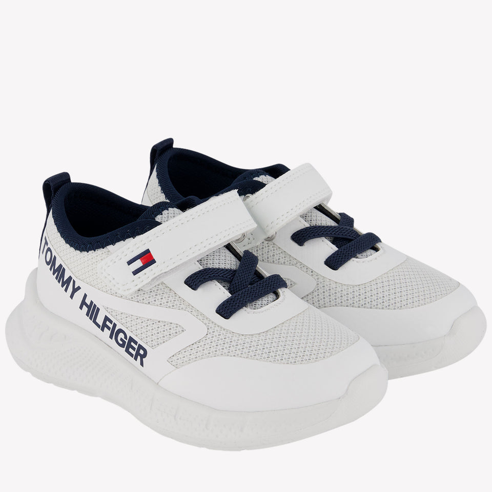 Tommy Hilfiger Jongens Sneakers In Wit