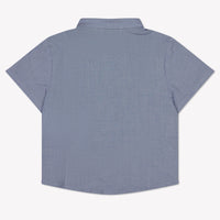 Armani Baby Jongens Blouse In Licht Blauw