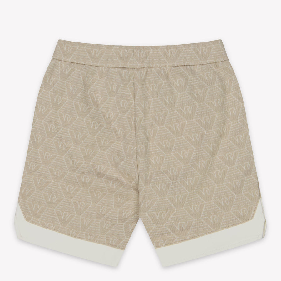 Armani Baby Jongens Shorts In Licht Beige