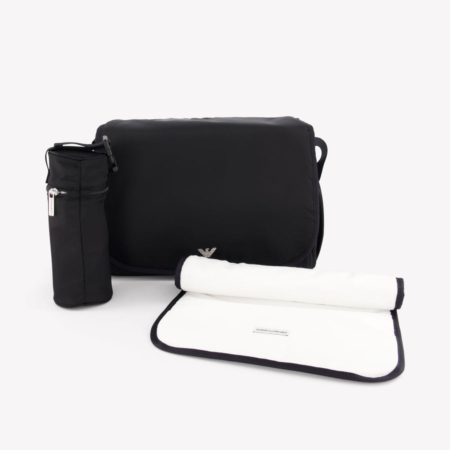 Armani Baby Unisex Luiertas In Zwart