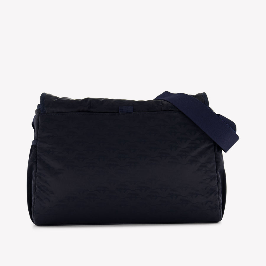 Armani Baby Unisex Luiertas In Donker Blauw
