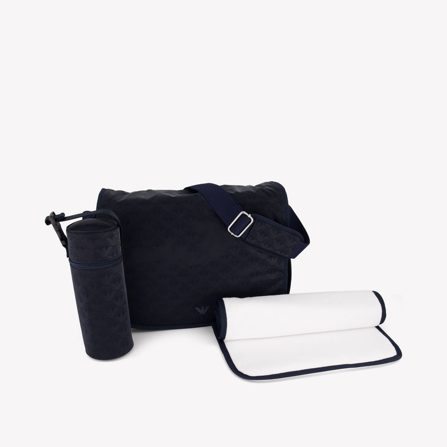 Armani Baby Unisex Luiertas In Donker Blauw