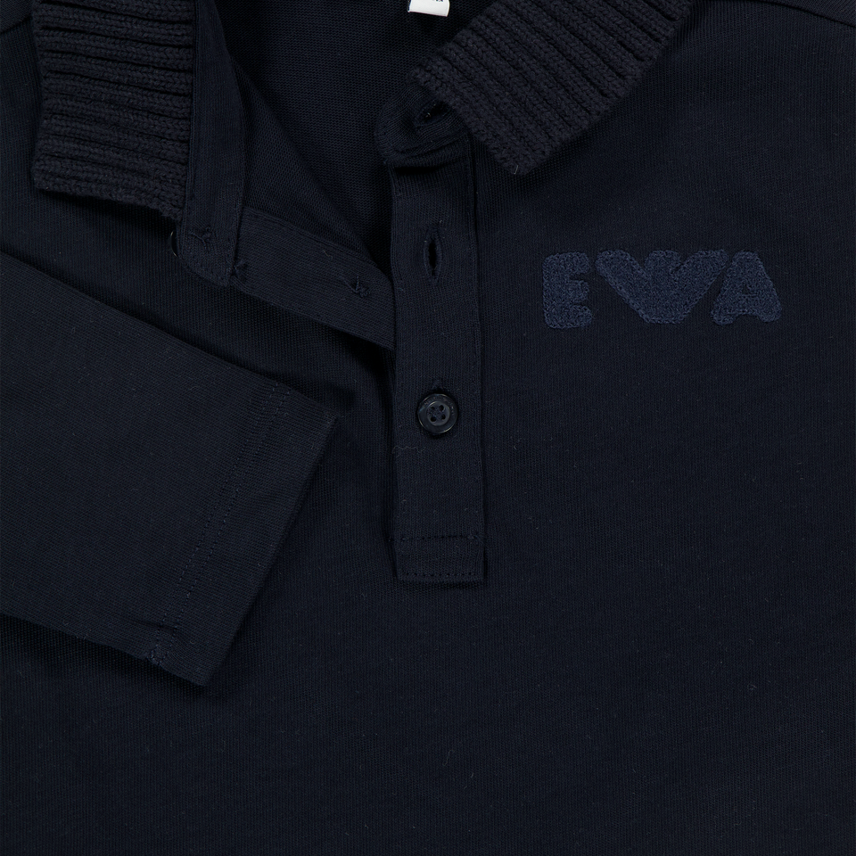 Armani Baby Jongens Polo In Donker Blauw