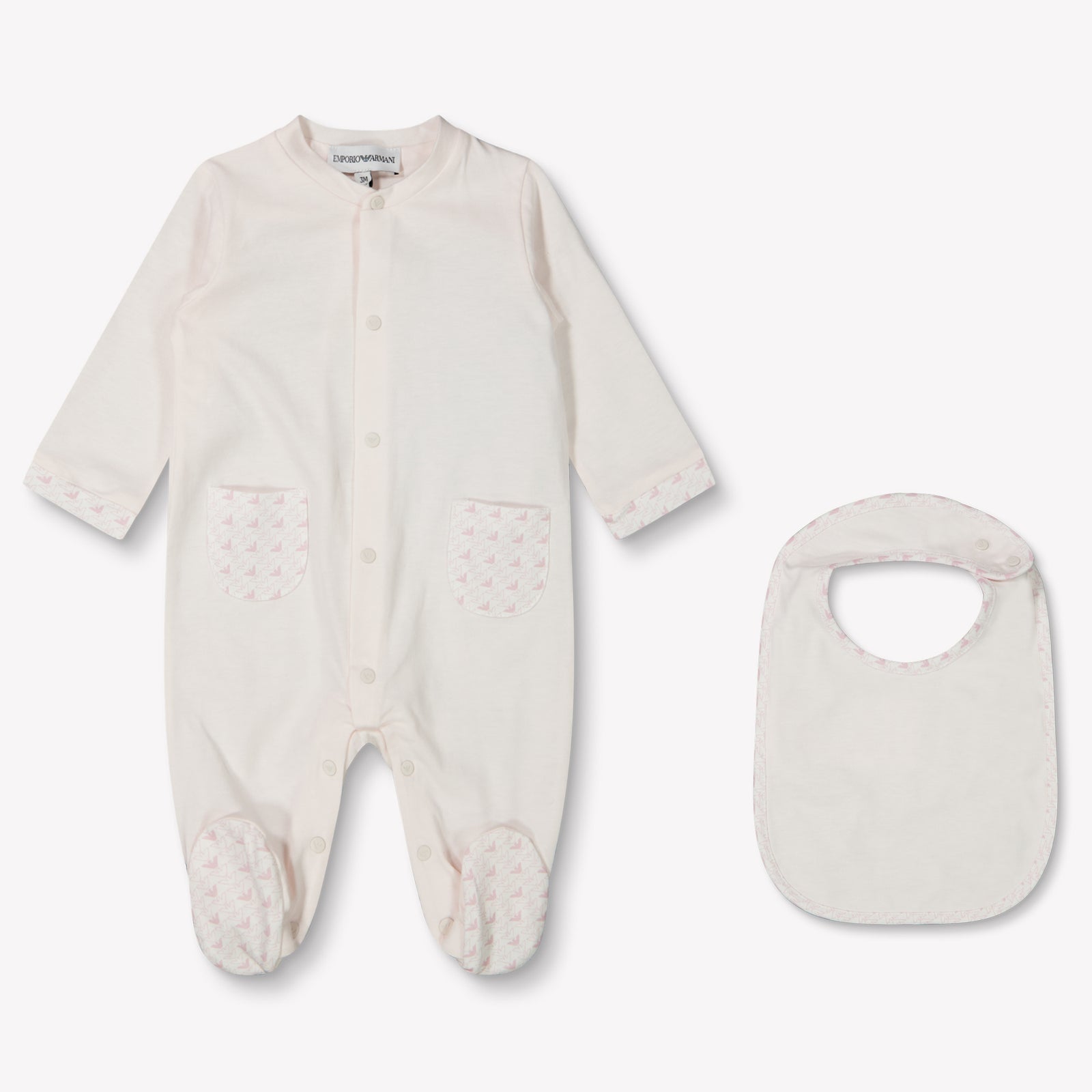 Armani Baby Meisjes Boxpakje In Licht Roze