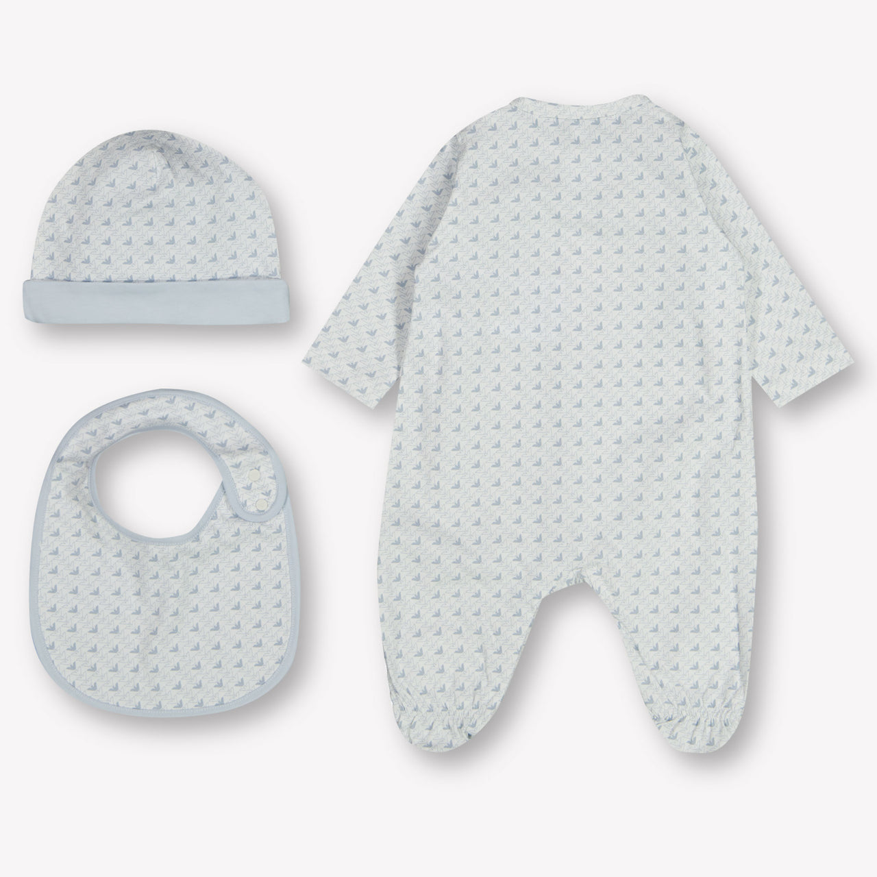 Armani Baby Meisjes Boxpakje In Licht Blauw