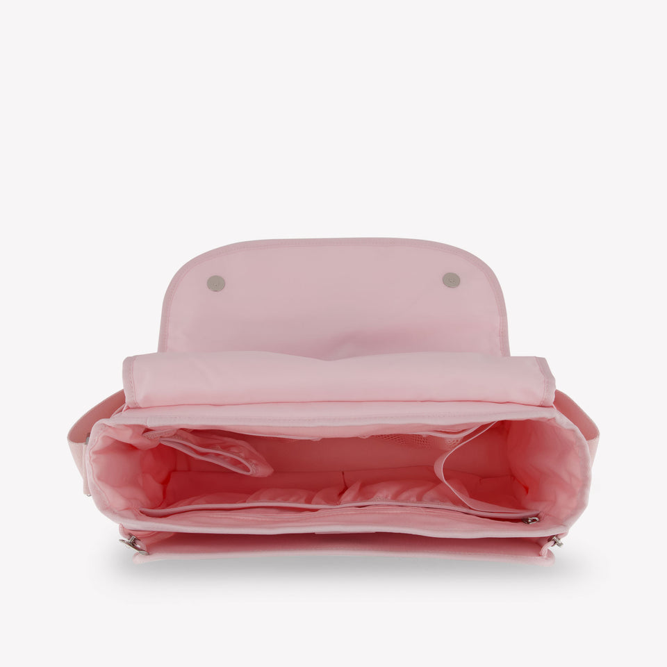 Armani Baby Meisjes Luiertas In Licht Roze