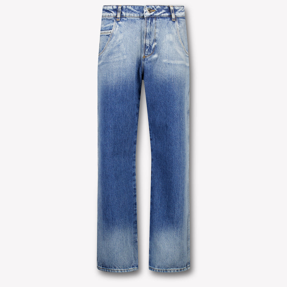 Armani Kinder Jongens Jeans In Blauw