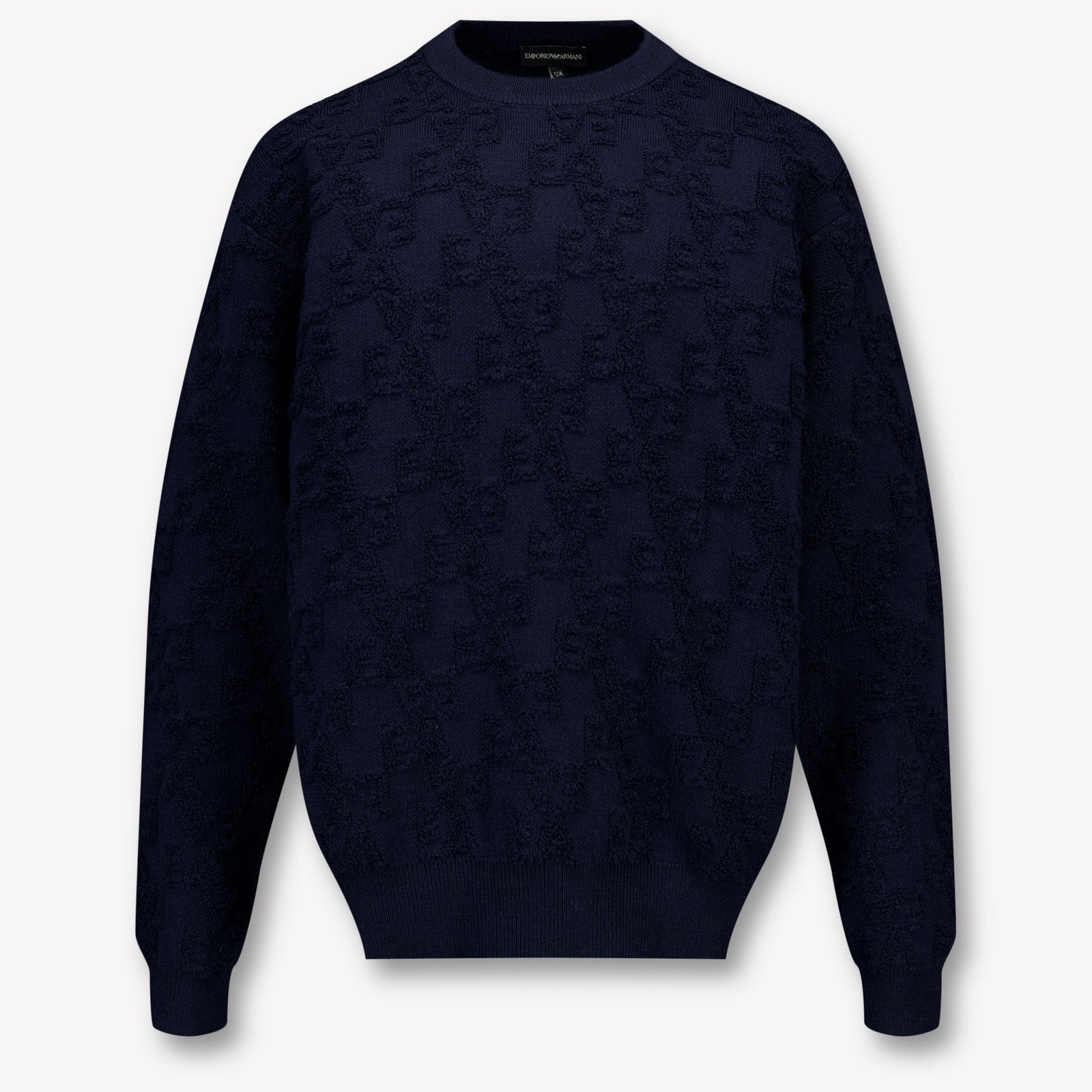 Armani Kinder Jongens Trui In Navy