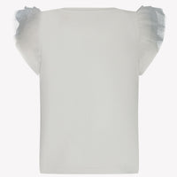 Guess Kinder Meisjes T-Shirt In Wit