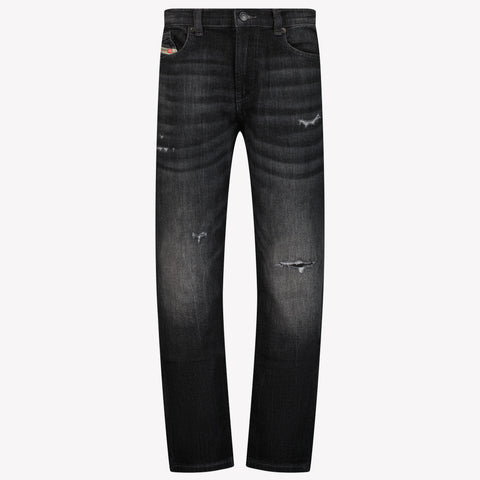 Diesel Kinder Jongens Jeans In Zwart