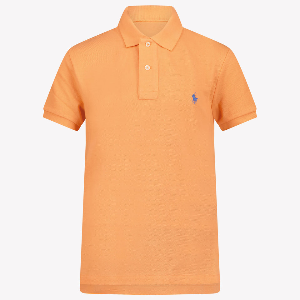 Ralph Lauren Kinder Jongens Polo In Oranje