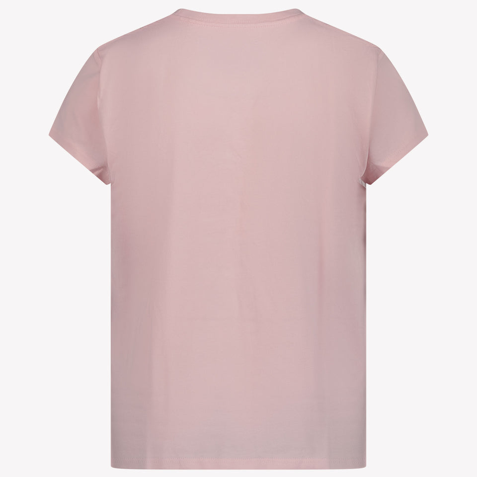 Ralph Lauren Kinder Meisjes T-Shirt In Licht Roze