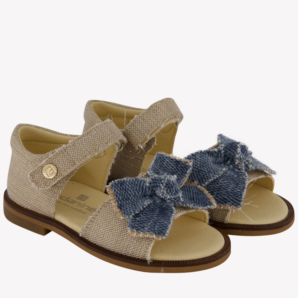 Andanines Meisjes Sandalen In Beige