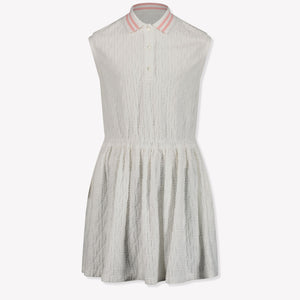 Fendi Kinder Meisjes Jurk In Wit