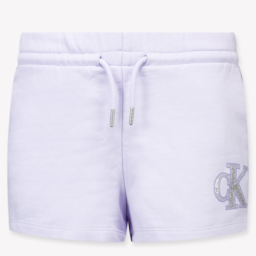 Calvin Klein Girls Short in Lila
