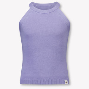 Calvin Klein Kinder Meisjes T-Shirt In Lila