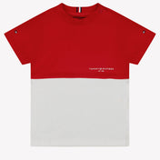 Tommy Hilfiger Baby Jongens T-Shirt In Rood