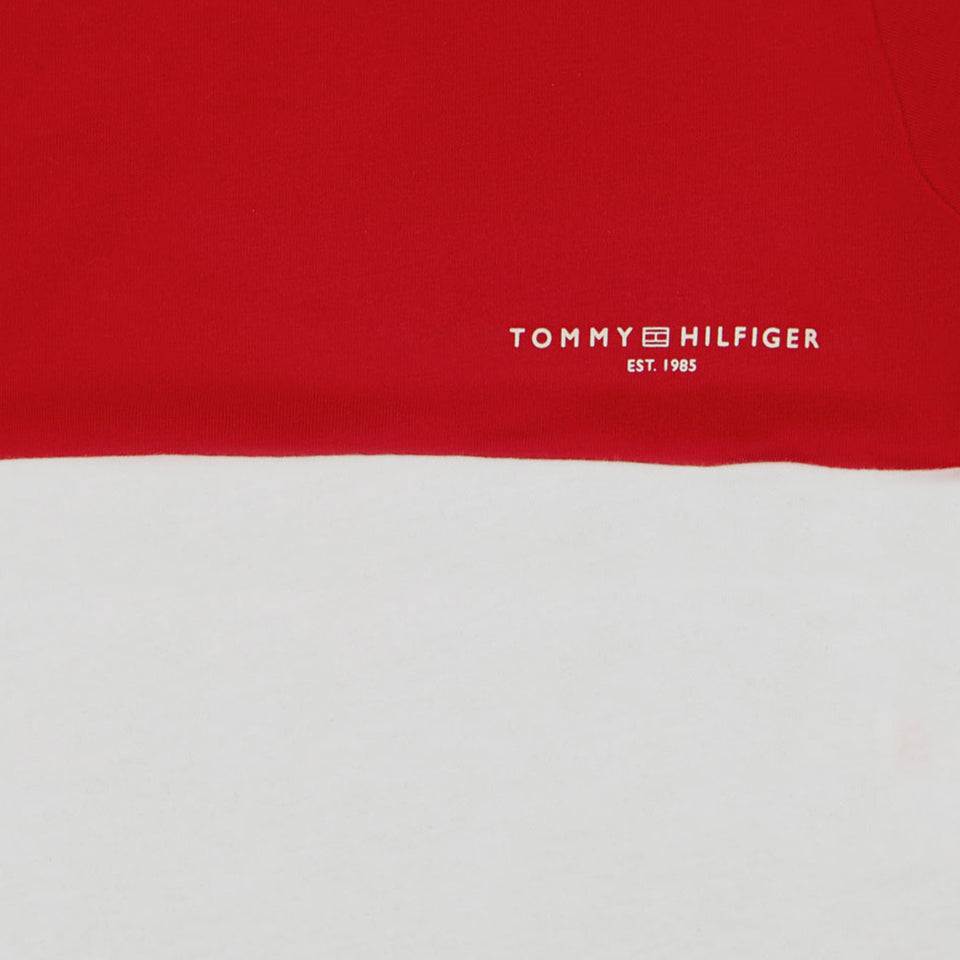 Tommy Hilfiger Baby Jongens T-Shirt In Rood