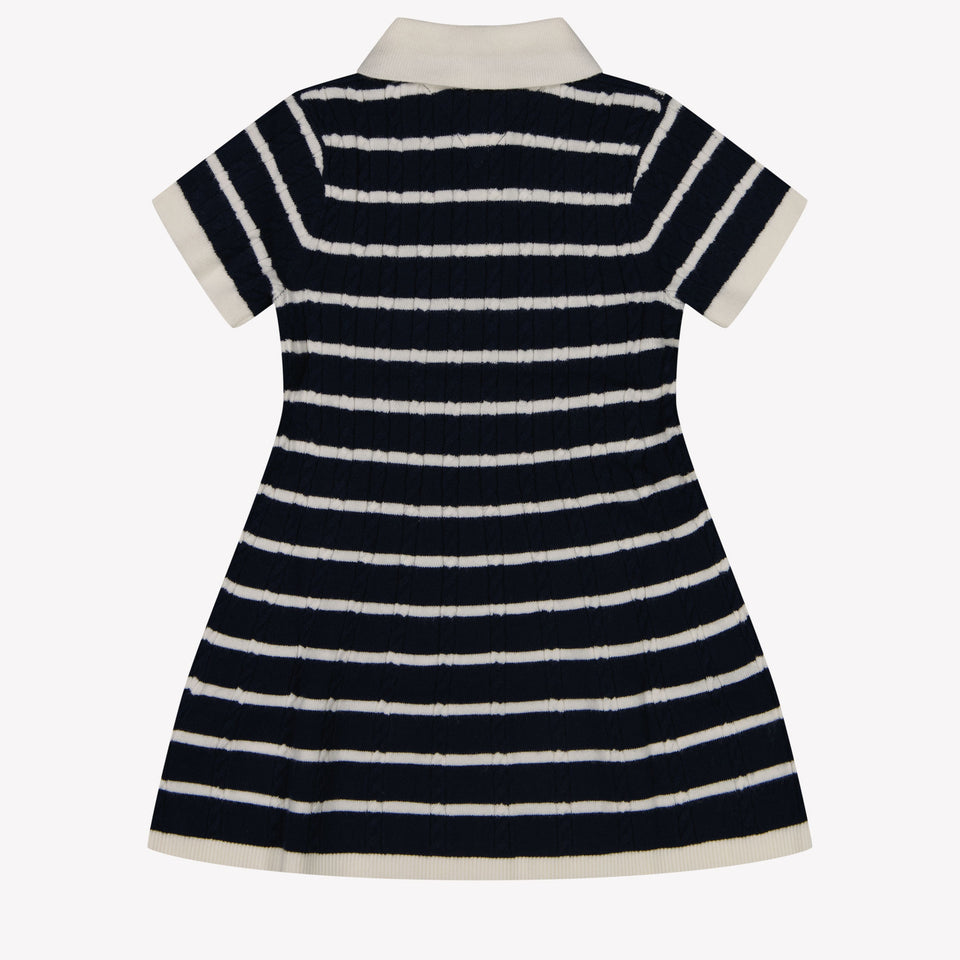 Tommy Hilfiger Baby Meisjes Jurk In Navy