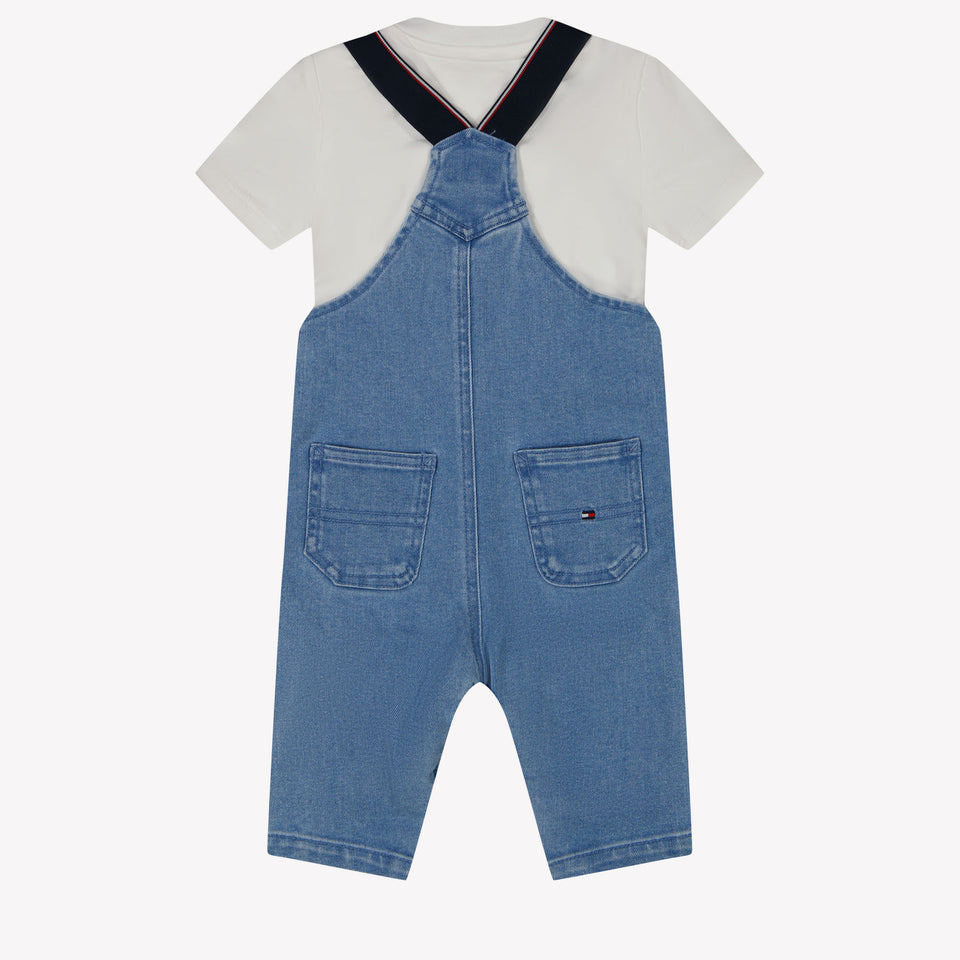 Tommy Hilfiger Baby Jongens Setje In Wit