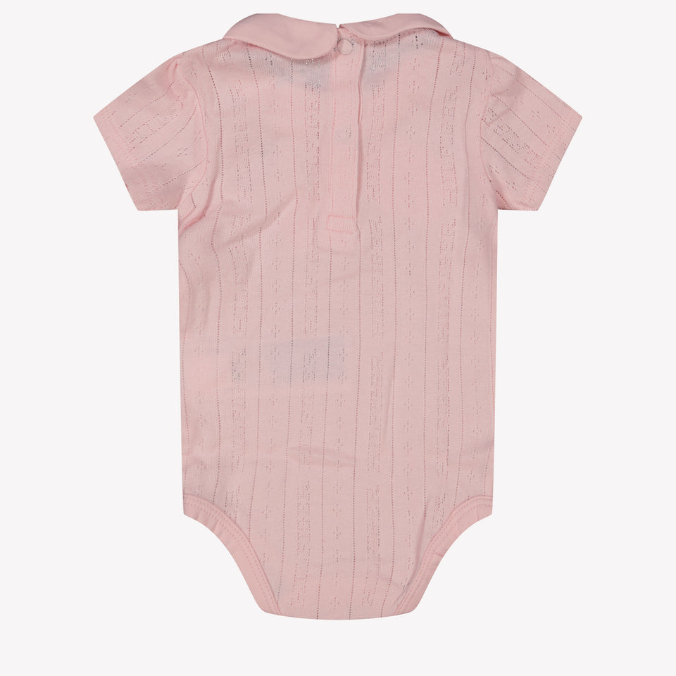 Tommy Hilfiger Baby Meisjes Rompertje In Roze